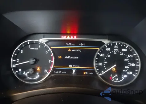 2022 Nissan Sentra Sr Xtronic Cvt z USA, uszkodzony, nr VIN 3N1AB8DV3NY207355